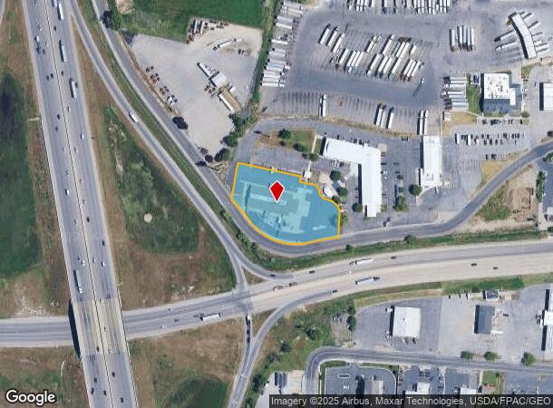 1254 W 2100 S, Ogden, UT Parcel Map