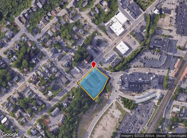 92 County St, Attleboro, MA Parcel Map