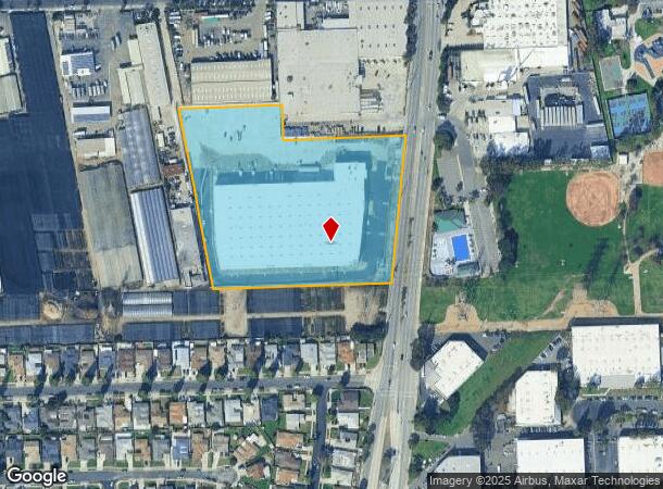 16627 Avalon Blvd, Carson, CA Parcel Map