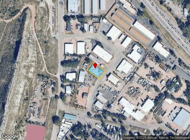 624 S 29Th St, Colorado Springs, CO Parcel Map