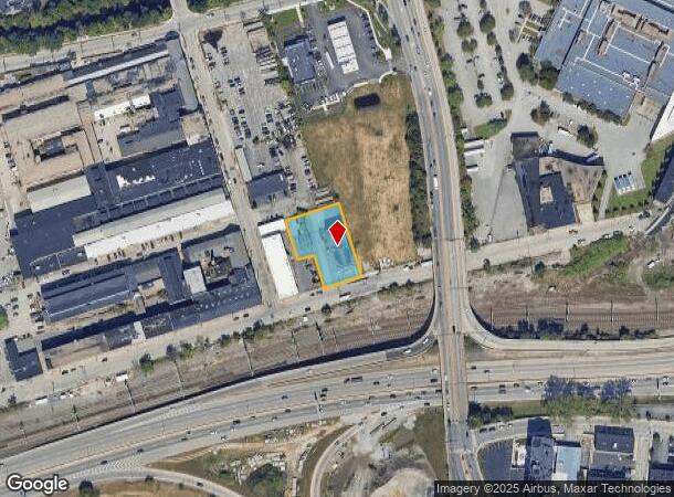  215 Harris Ave, Providence, RI Parcel Map