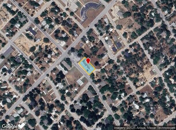 1604 14Th St, Brownwood, TX Parcel Map