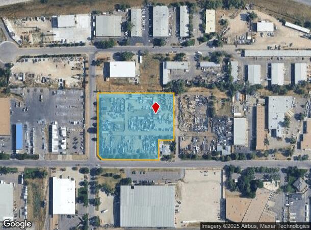  1707 E 68Th Ave, Denver, CO Parcel Map