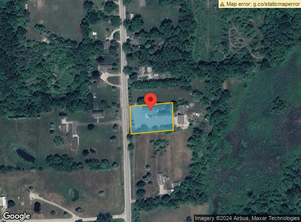  2750 N Baldwin Rd, Oxford, MI Parcel Map