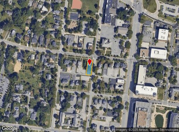 401 Allegheny Ave, Towson, MD Parcel Map