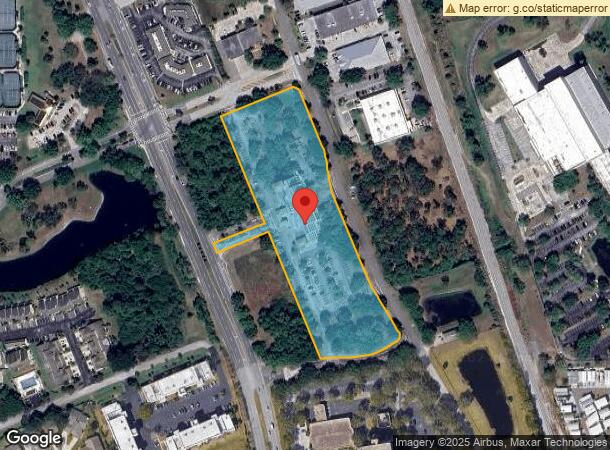  6905 N Wickham Rd, Melbourne, FL Parcel Map