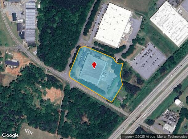  404 Centura Ct, Spartanburg, SC Parcel Map