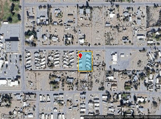  455 Clark Ln, Indian Springs, NV Parcel Map