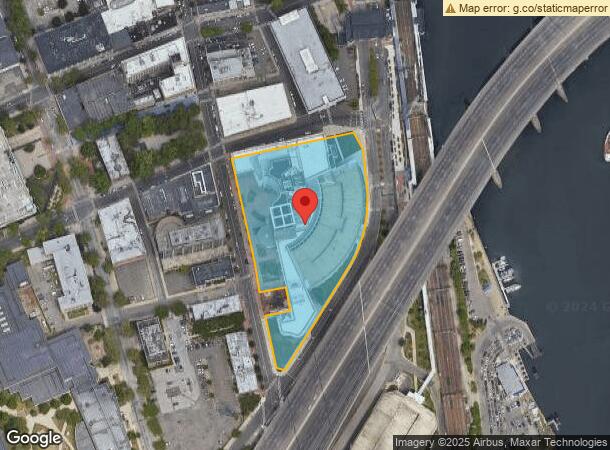  850 Main St, Bridgeport, CT Parcel Map