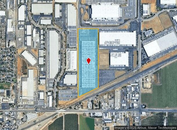 1555 N Chrisman Rd, Tracy, CA Parcel Map