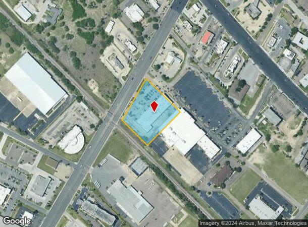  1342 N Ed Carey Dr, Harlingen, TX Parcel Map