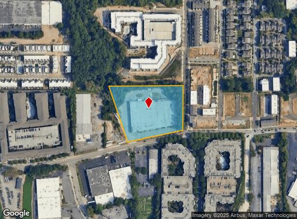  1075 Huff Rd Nw, Atlanta, GA Parcel Map