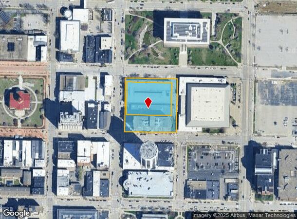 701 E Adams St, Springfield, IL Parcel Map