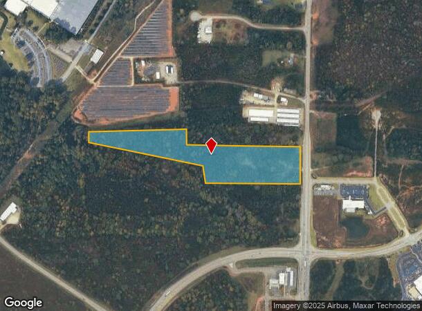  2170 Whitesville Rd, Lagrange, GA Parcel Map