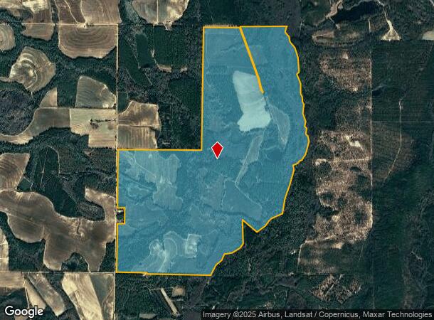 Adkison Rd, Rebecca, GA Parcel Map