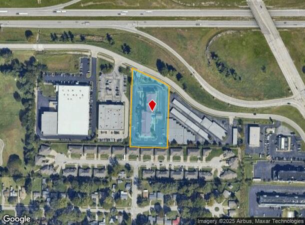  1610 E Evergreen St, Springfield, MO Parcel Map