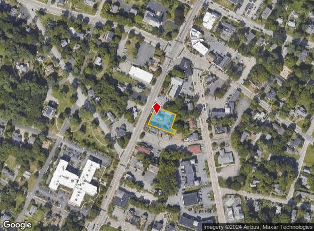  28 S Main St, Sharon, MA Parcel Map