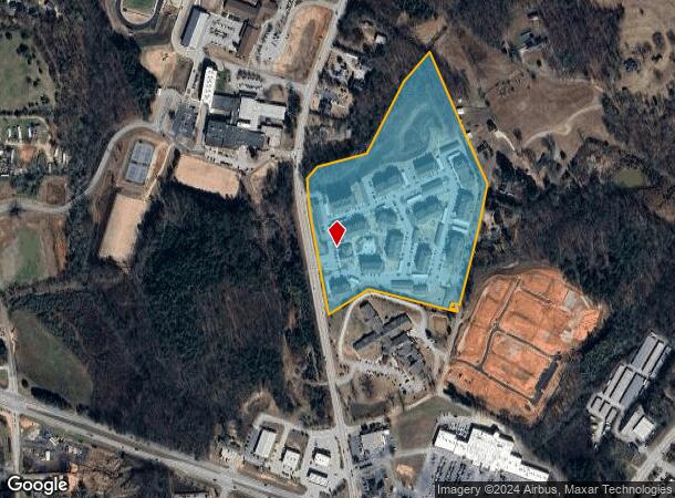  3 Vantage Way, Greenville, SC Parcel Map