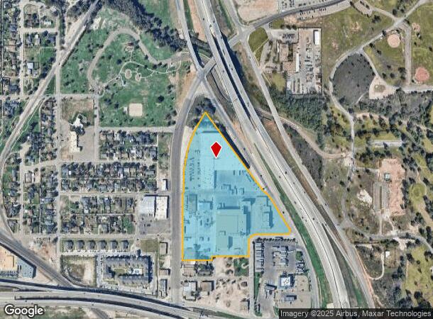  714 2Nd Pl, Lubbock, TX Parcel Map