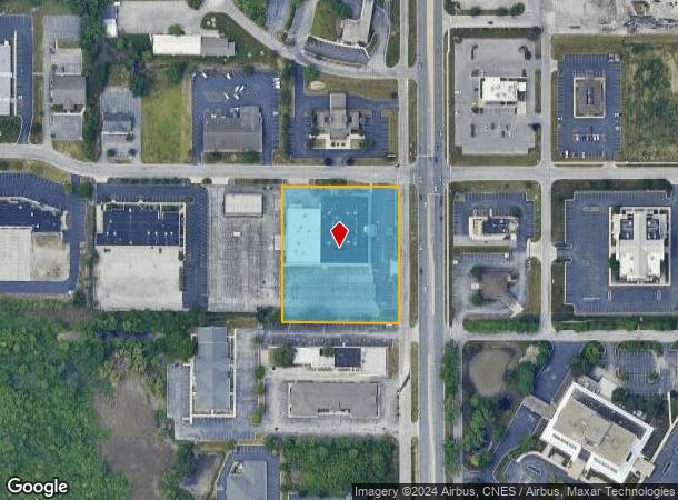  8450 Broadway, Merrillville, IN Parcel Map