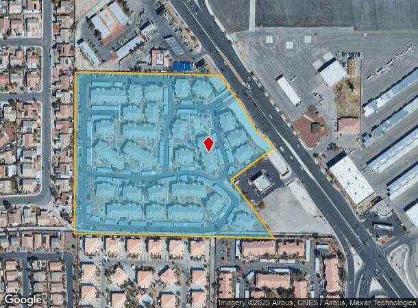  2881 N Rancho Dr, Las Vegas, NV Parcel Map