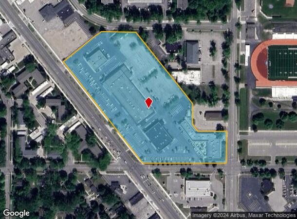  825-917 S Saginaw Rd, Midland, MI Parcel Map