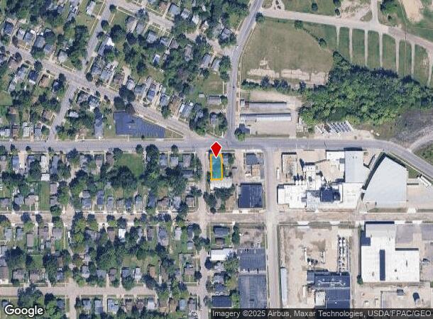 1202 E Maumee St, Adrian, MI Parcel Map