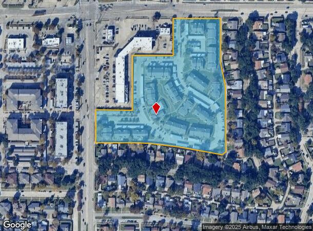 4622 N Jupiter Rd, Garland, TX Parcel Map