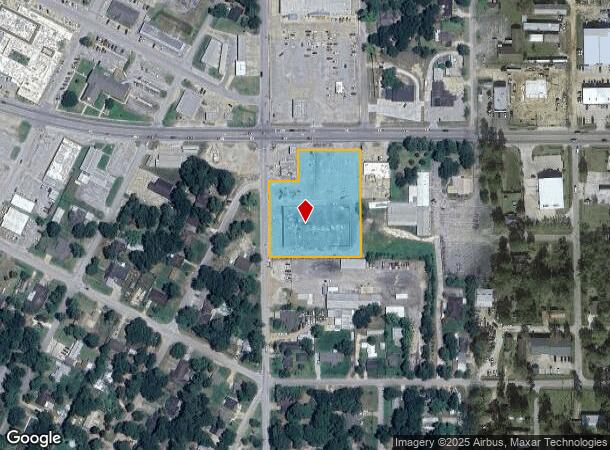  640 E 630 638 640 Houston St E, Cleveland, TX Parcel Map