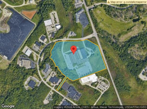  295 Gannett Dr, South Portland, ME Parcel Map