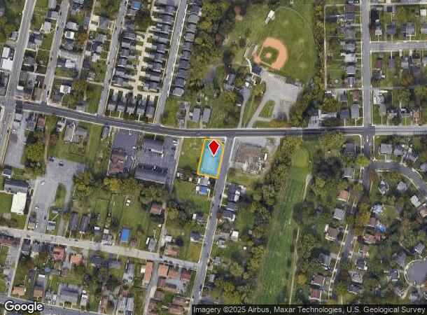 571 Jefferson St, Hagerstown, MD Parcel Map
