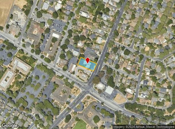  125 Willow Rd, Menlo Park, CA Parcel Map