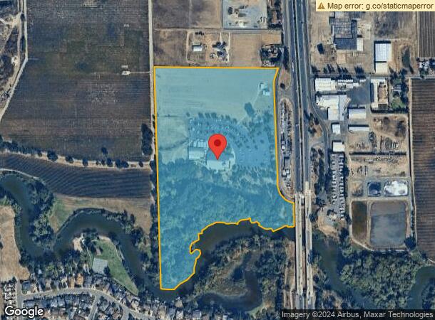  18621 N St Rt 99 West Frontage Rd, Acampo, CA Parcel Map