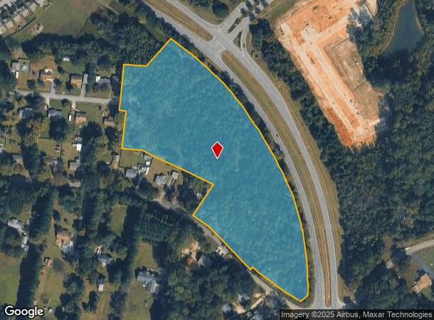  8909 Barhamsville Rd, Toano, VA Parcel Map