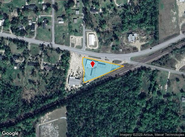  1193 Highway 12, Dequincy, LA Parcel Map