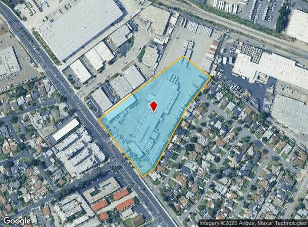  8001 Telegraph Rd, Pico Rivera, CA Parcel Map