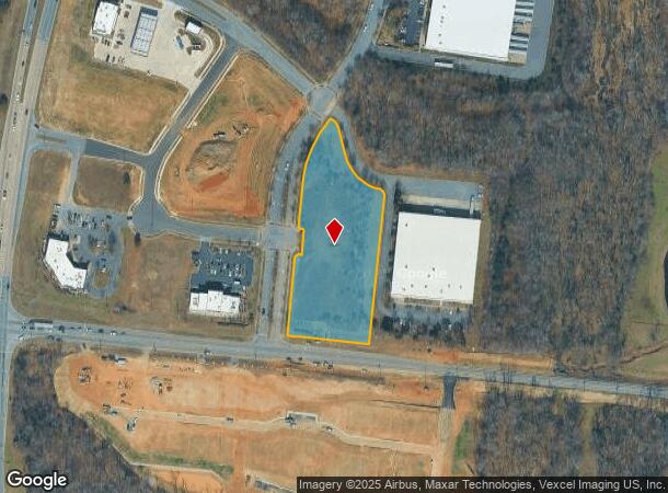 1518 Roger Dale Carter Dr, Kannapolis, NC Parcel Map