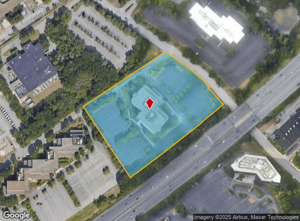  77 S Bedford St, Burlington, MA Parcel Map