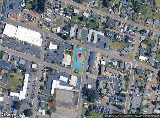 215 Robbins St, Molalla, OR Parcel Map