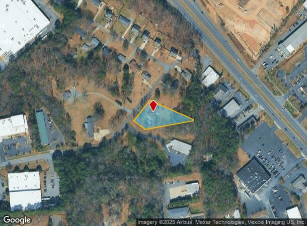 1300 Four Lakes Dr, Matthews, NC Parcel Map