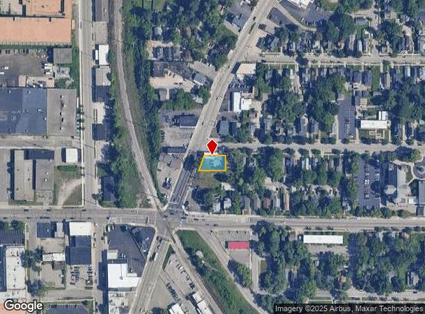  1224 Plainfield Ave Ne, Grand Rapids, MI Parcel Map