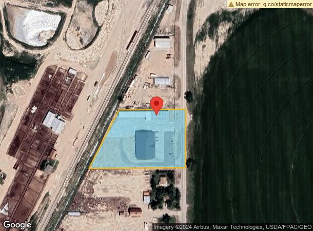  1214 S Flat Rd, Worland, WY Parcel Map