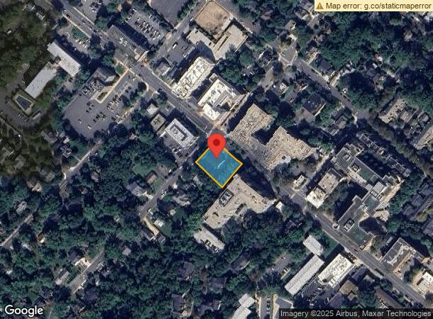  603 W Broad St, Falls Church, VA Parcel Map