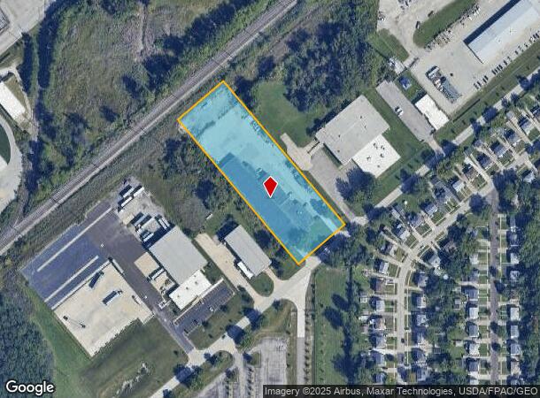  24971 Rockwell Dr, Euclid, OH Parcel Map