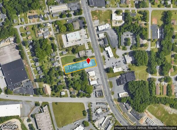  2500 S Main St, High Point, NC Parcel Map