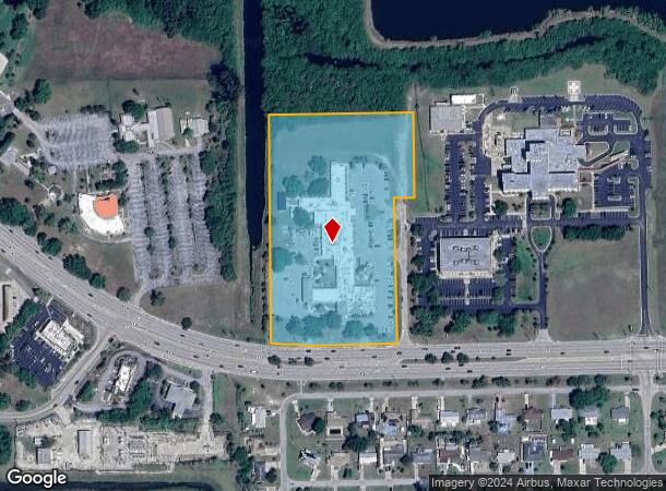  1550 Lee Blvd, Lehigh Acres, FL Parcel Map