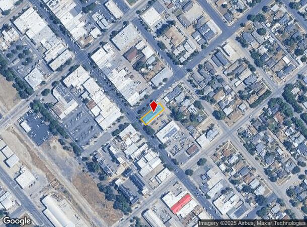  1660 12Th St, Reedley, CA Parcel Map