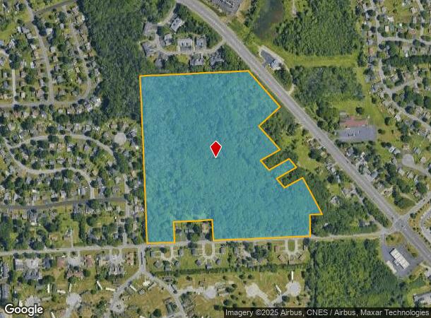 Oswego Rd, Liverpool, NY Parcel Map