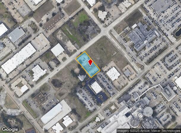 501 Orchard St, Webster, TX Parcel Map
