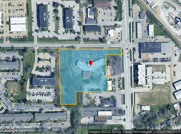 1258 8Th St, West Des Moines, IA Parcel Map